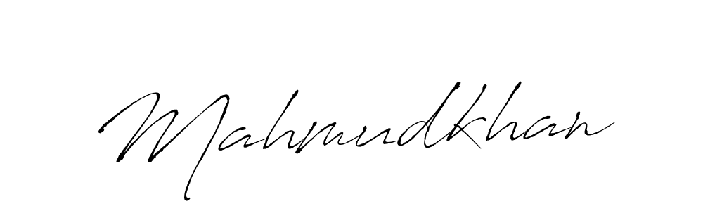 How to make Mahmudkhan name signature. Use Antro_Vectra style for creating short signs online. This is the latest handwritten sign. Mahmudkhan signature style 6 images and pictures png