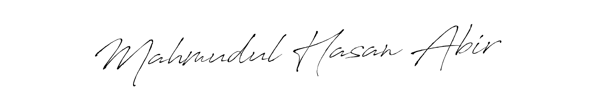 Make a beautiful signature design for name Mahmudul Hasan Abir. With this signature (Antro_Vectra) style, you can create a handwritten signature for free. Mahmudul Hasan Abir signature style 6 images and pictures png