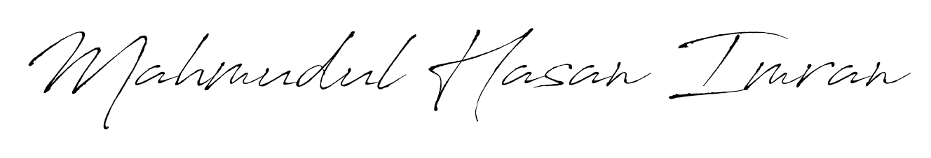 Transform the name Mahmudul Hasan Imran into a signature masterpiece using Antro_Vectra font. Ideal for photographers, artists, and creators looking for watermarks. Mahmudul Hasan Imran signature style 6 images and pictures png