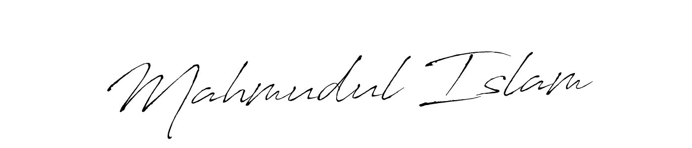 Use a signature maker to create a handwritten signature online. With this signature software, you can design (Antro_Vectra) your own signature for name Mahmudul Islam. Mahmudul Islam signature style 6 images and pictures png