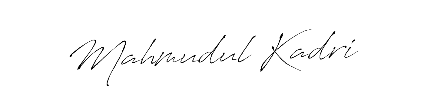 How to make Mahmudul Kadri name signature. Use Antro_Vectra style for creating short signs online. This is the latest handwritten sign. Mahmudul Kadri signature style 6 images and pictures png