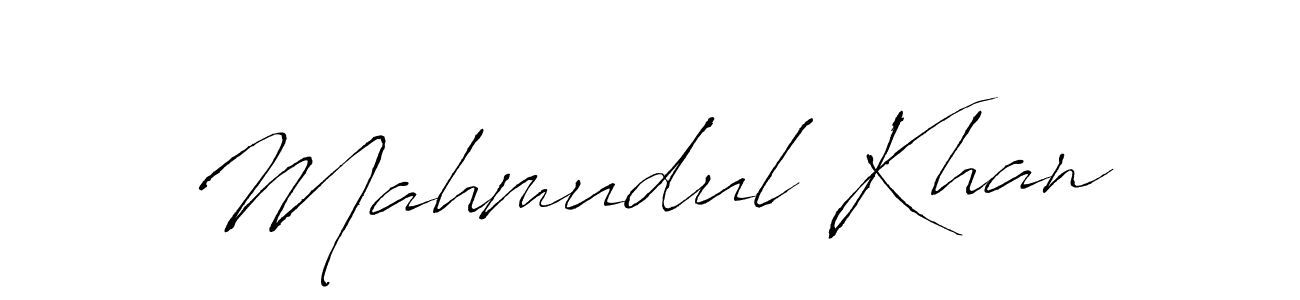 How to make Mahmudul Khan signature? Antro_Vectra is a professional autograph style. Create handwritten signature for Mahmudul Khan name. Mahmudul Khan signature style 6 images and pictures png