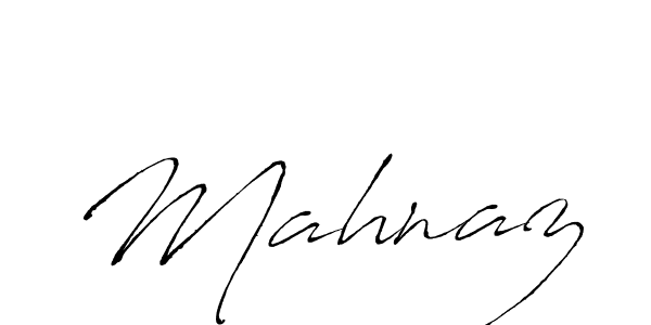 Mahnaz stylish signature style. Best Handwritten Sign (Antro_Vectra) for my name. Handwritten Signature Collection Ideas for my name Mahnaz. Mahnaz signature style 6 images and pictures png