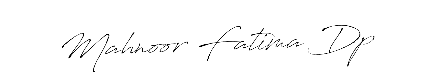 Create a beautiful signature design for name Mahnoor Fatima Dp. With this signature (Antro_Vectra) fonts, you can make a handwritten signature for free. Mahnoor Fatima Dp signature style 6 images and pictures png