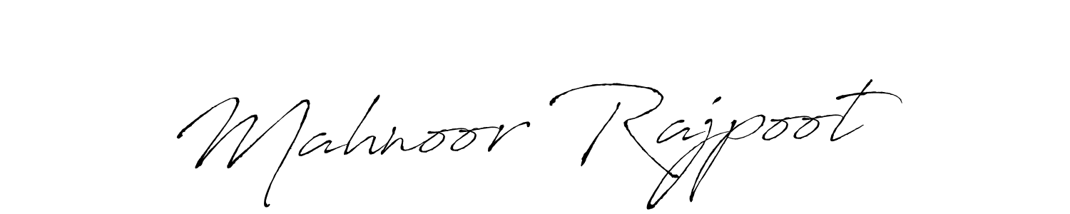 Use a signature maker to create a handwritten signature online. With this signature software, you can design (Antro_Vectra) your own signature for name Mahnoor Rajpoot. Mahnoor Rajpoot signature style 6 images and pictures png