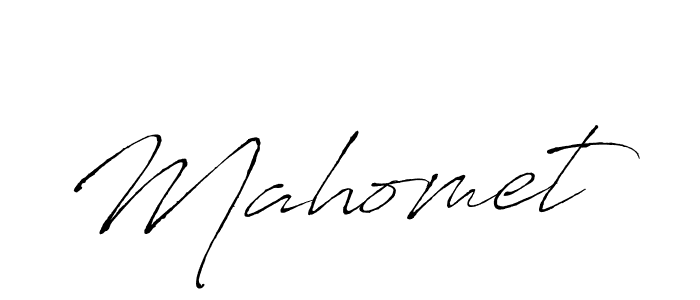 Antro_Vectra is a professional signature style that is perfect for those who want to add a touch of class to their signature. It is also a great choice for those who want to make their signature more unique. Get Mahomet name to fancy signature for free. Mahomet signature style 6 images and pictures png