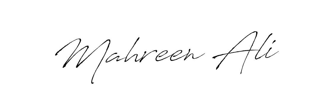 Antro_Vectra is a professional signature style that is perfect for those who want to add a touch of class to their signature. It is also a great choice for those who want to make their signature more unique. Get Mahreen Ali name to fancy signature for free. Mahreen Ali signature style 6 images and pictures png