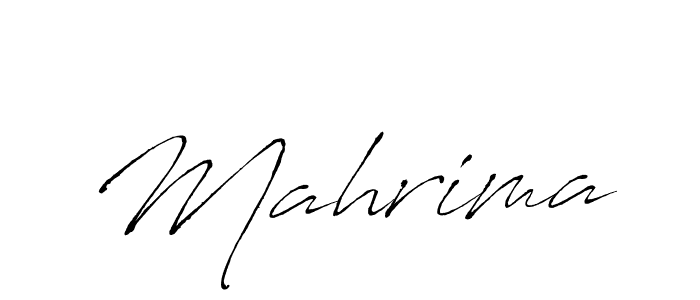 Mahrima stylish signature style. Best Handwritten Sign (Antro_Vectra) for my name. Handwritten Signature Collection Ideas for my name Mahrima. Mahrima signature style 6 images and pictures png