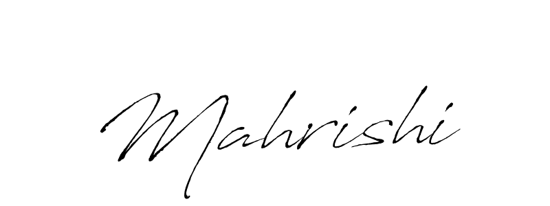 Design your own signature with our free online signature maker. With this signature software, you can create a handwritten (Antro_Vectra) signature for name Mahrishi. Mahrishi signature style 6 images and pictures png