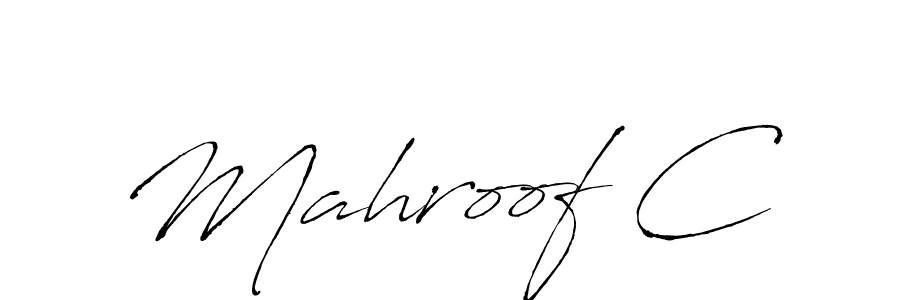 How to Draw Mahroof C signature style? Antro_Vectra is a latest design signature styles for name Mahroof C. Mahroof C signature style 6 images and pictures png