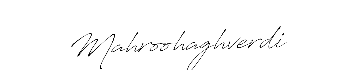 Mahroohaghverdi stylish signature style. Best Handwritten Sign (Antro_Vectra) for my name. Handwritten Signature Collection Ideas for my name Mahroohaghverdi. Mahroohaghverdi signature style 6 images and pictures png