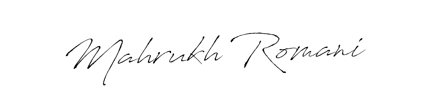 Make a beautiful signature design for name Mahrukh Romani. Use this online signature maker to create a handwritten signature for free. Mahrukh Romani signature style 6 images and pictures png