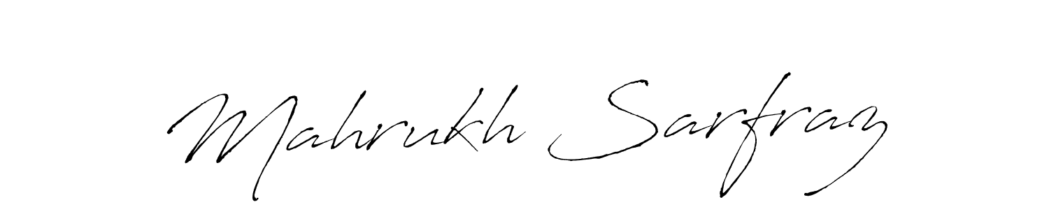 Use a signature maker to create a handwritten signature online. With this signature software, you can design (Antro_Vectra) your own signature for name Mahrukh Sarfraz. Mahrukh Sarfraz signature style 6 images and pictures png