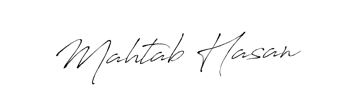 Also You can easily find your signature by using the search form. We will create Mahtab Hasan name handwritten signature images for you free of cost using Antro_Vectra sign style. Mahtab Hasan signature style 6 images and pictures png