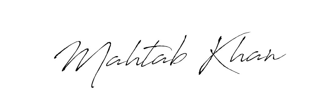 Make a beautiful signature design for name Mahtab Khan. Use this online signature maker to create a handwritten signature for free. Mahtab Khan signature style 6 images and pictures png