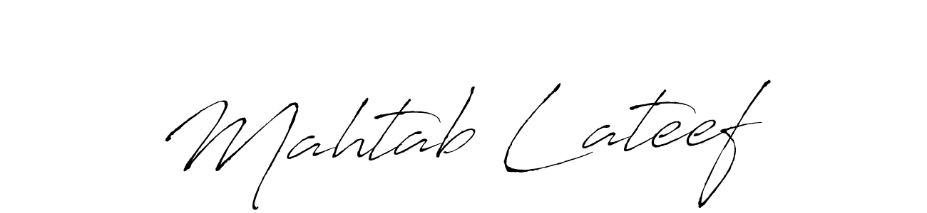 Make a short Mahtab Lateef signature style. Manage your documents anywhere anytime using Antro_Vectra. Create and add eSignatures, submit forms, share and send files easily. Mahtab Lateef signature style 6 images and pictures png