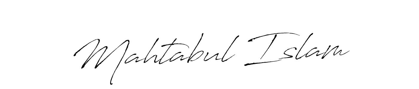 Also we have Mahtabul Islam name is the best signature style. Create professional handwritten signature collection using Antro_Vectra autograph style. Mahtabul Islam signature style 6 images and pictures png