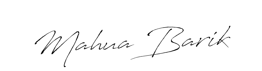 Make a beautiful signature design for name Mahua Barik. Use this online signature maker to create a handwritten signature for free. Mahua Barik signature style 6 images and pictures png