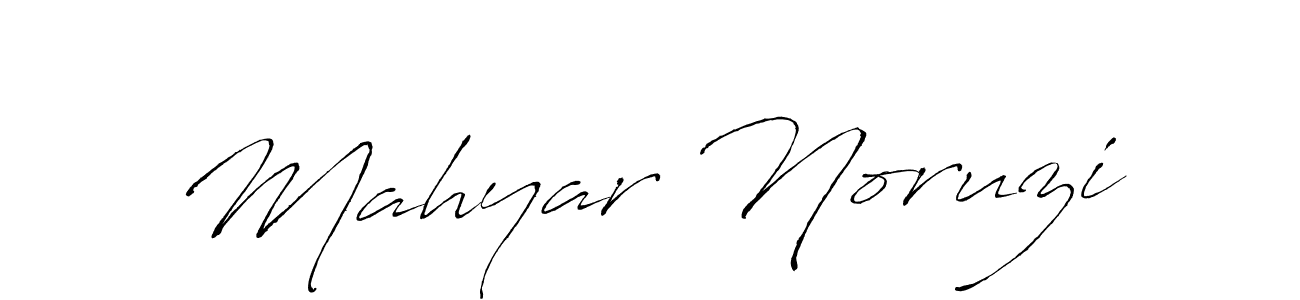 Also You can easily find your signature by using the search form. We will create Mahyar Noruzi name handwritten signature images for you free of cost using Antro_Vectra sign style. Mahyar Noruzi signature style 6 images and pictures png