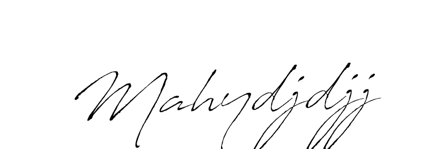 Antro_Vectra is a professional signature style that is perfect for those who want to add a touch of class to their signature. It is also a great choice for those who want to make their signature more unique. Get Mahydjdjj name to fancy signature for free. Mahydjdjj signature style 6 images and pictures png