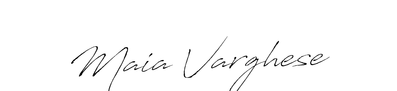 Similarly Antro_Vectra is the best handwritten signature design. Signature creator online .You can use it as an online autograph creator for name Maia Varghese. Maia Varghese signature style 6 images and pictures png