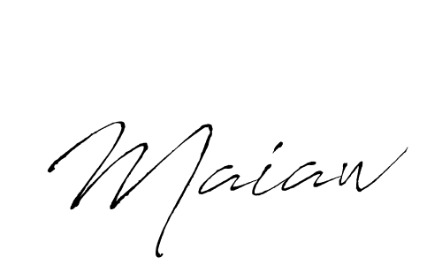 How to make Maiaw name signature. Use Antro_Vectra style for creating short signs online. This is the latest handwritten sign. Maiaw signature style 6 images and pictures png
