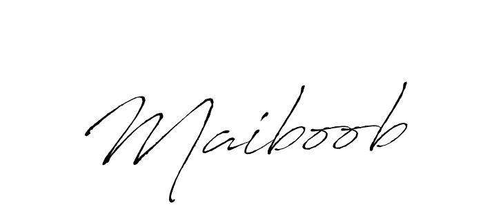 The best way (Antro_Vectra) to make a short signature is to pick only two or three words in your name. The name Maiboob include a total of six letters. For converting this name. Maiboob signature style 6 images and pictures png