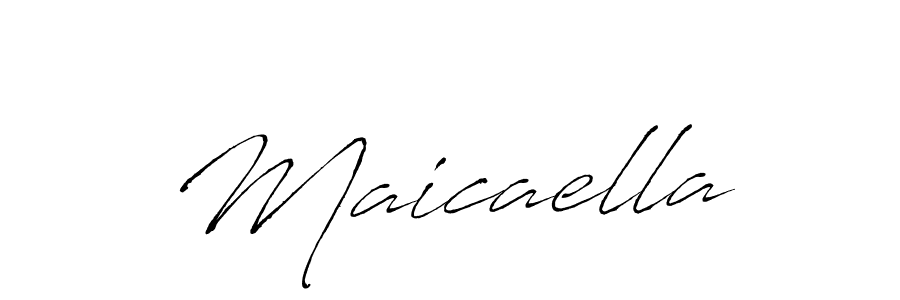 Make a beautiful signature design for name Maicaella. With this signature (Antro_Vectra) style, you can create a handwritten signature for free. Maicaella signature style 6 images and pictures png