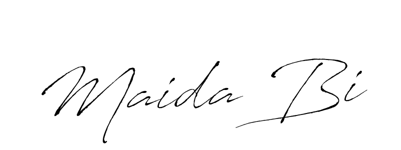 You can use this online signature creator to create a handwritten signature for the name Maida Bi. This is the best online autograph maker. Maida Bi signature style 6 images and pictures png