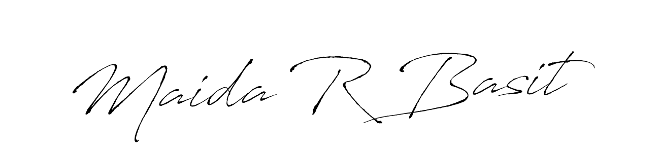 You can use this online signature creator to create a handwritten signature for the name Maida R Basit. This is the best online autograph maker. Maida R Basit signature style 6 images and pictures png