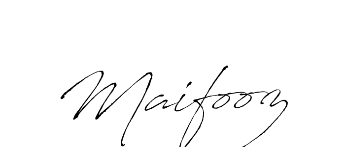 Also we have Maifooz name is the best signature style. Create professional handwritten signature collection using Antro_Vectra autograph style. Maifooz signature style 6 images and pictures png