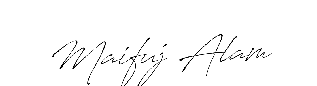 Also we have Maifuj Alam name is the best signature style. Create professional handwritten signature collection using Antro_Vectra autograph style. Maifuj Alam signature style 6 images and pictures png