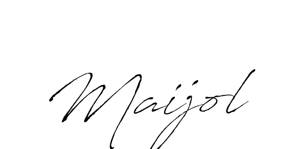 How to make Maijol name signature. Use Antro_Vectra style for creating short signs online. This is the latest handwritten sign. Maijol signature style 6 images and pictures png