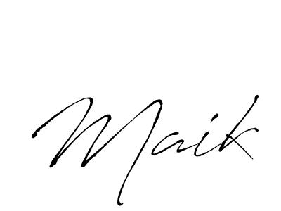 How to make Maik signature? Antro_Vectra is a professional autograph style. Create handwritten signature for Maik name. Maik signature style 6 images and pictures png