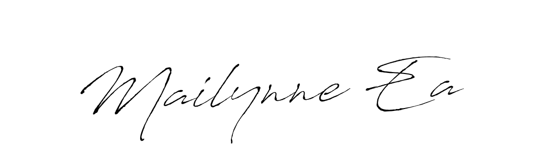 How to make Mailynne Ea signature? Antro_Vectra is a professional autograph style. Create handwritten signature for Mailynne Ea name. Mailynne Ea signature style 6 images and pictures png