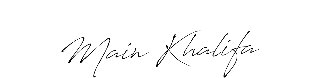 You can use this online signature creator to create a handwritten signature for the name Main Khalifa. This is the best online autograph maker. Main Khalifa signature style 6 images and pictures png