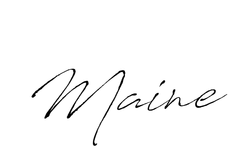 Also we have Maine name is the best signature style. Create professional handwritten signature collection using Antro_Vectra autograph style. Maine signature style 6 images and pictures png