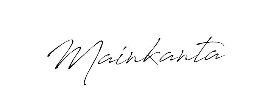 Make a beautiful signature design for name Mainkanta. Use this online signature maker to create a handwritten signature for free. Mainkanta signature style 6 images and pictures png