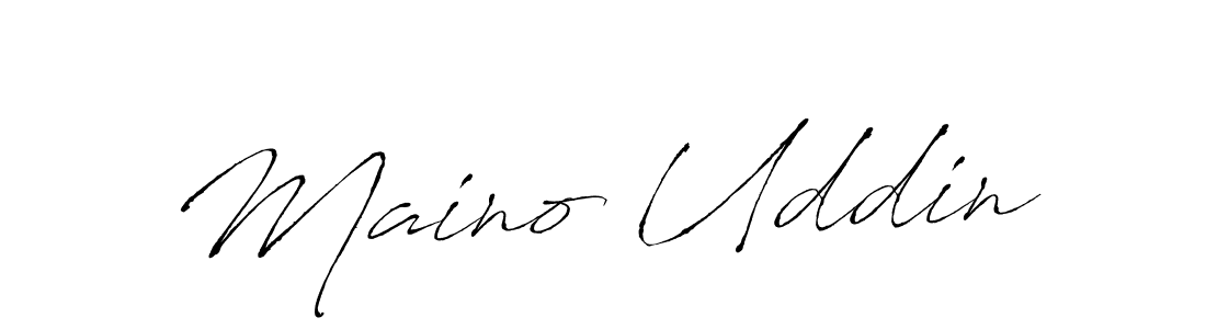 This is the best signature style for the Maino Uddin name. Also you like these signature font (Antro_Vectra). Mix name signature. Maino Uddin signature style 6 images and pictures png