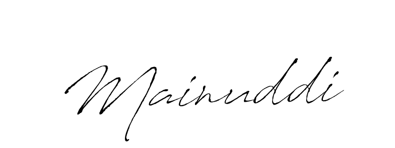 Make a short Mainuddi signature style. Manage your documents anywhere anytime using Antro_Vectra. Create and add eSignatures, submit forms, share and send files easily. Mainuddi signature style 6 images and pictures png