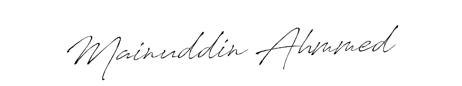 You can use this online signature creator to create a handwritten signature for the name Mainuddin Ahmmed. This is the best online autograph maker. Mainuddin Ahmmed signature style 6 images and pictures png