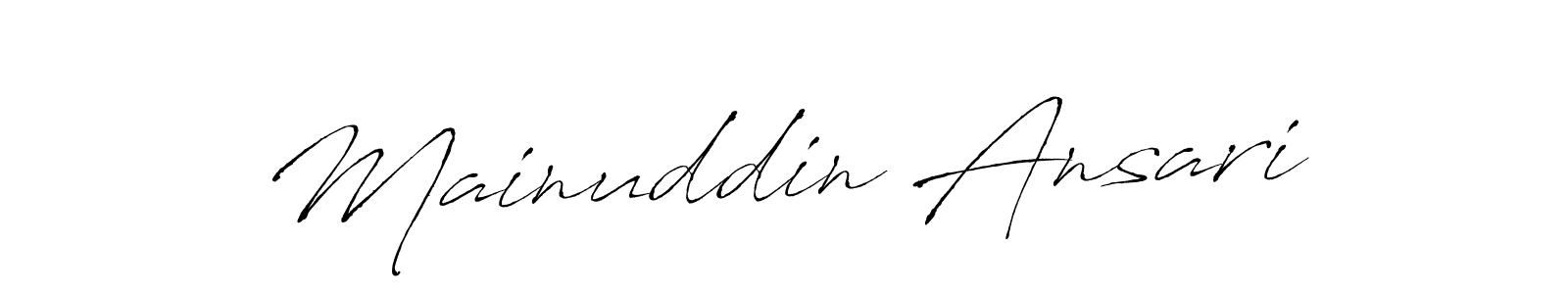 See photos of Mainuddin Ansari official signature by Spectra . Check more albums & portfolios. Read reviews & check more about Antro_Vectra font. Mainuddin Ansari signature style 6 images and pictures png