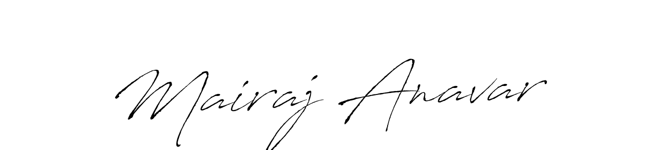 How to make Mairaj Anavar signature? Antro_Vectra is a professional autograph style. Create handwritten signature for Mairaj Anavar name. Mairaj Anavar signature style 6 images and pictures png