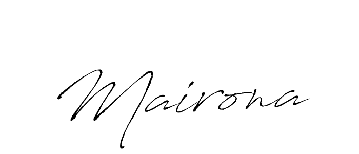 The best way (Antro_Vectra) to make a short signature is to pick only two or three words in your name. The name Mairona include a total of six letters. For converting this name. Mairona signature style 6 images and pictures png