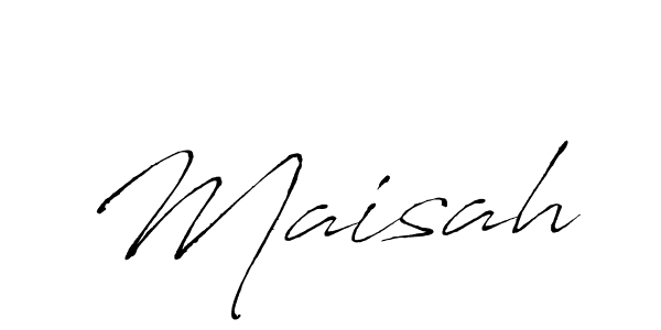 How to make Maisah name signature. Use Antro_Vectra style for creating short signs online. This is the latest handwritten sign. Maisah signature style 6 images and pictures png