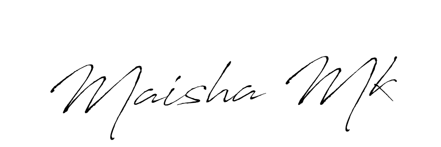 You can use this online signature creator to create a handwritten signature for the name Maisha Mk. This is the best online autograph maker. Maisha Mk signature style 6 images and pictures png