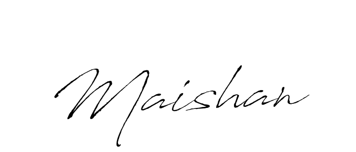 Maishan stylish signature style. Best Handwritten Sign (Antro_Vectra) for my name. Handwritten Signature Collection Ideas for my name Maishan. Maishan signature style 6 images and pictures png