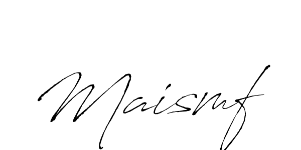 Antro_Vectra is a professional signature style that is perfect for those who want to add a touch of class to their signature. It is also a great choice for those who want to make their signature more unique. Get Maismf name to fancy signature for free. Maismf signature style 6 images and pictures png