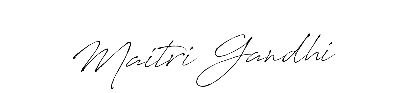 It looks lik you need a new signature style for name Maitri Gandhi. Design unique handwritten (Antro_Vectra) signature with our free signature maker in just a few clicks. Maitri Gandhi signature style 6 images and pictures png