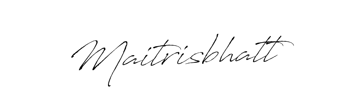 Use a signature maker to create a handwritten signature online. With this signature software, you can design (Antro_Vectra) your own signature for name Maitrisbhatt. Maitrisbhatt signature style 6 images and pictures png